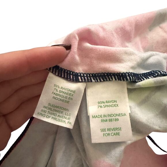 LILLY PULITZER Sophie Floral UPF 50+ Ruffle Dress XS - Picture 6 of 6